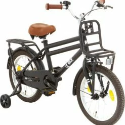 Nogan Mick - Kinderfiets - Jongensfiets - 12 Inch - Mat Zwart -Windgoo Shop 550x567 7