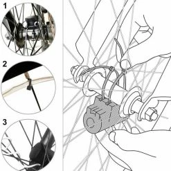 BOTC Wielverlichting Fiets - 20 Holders - Spaakverlichting LED - Lichtsnoer Fietswiel - 20 Leds - 220CM - Kleurrijk 19 BOTC Wielverlichting Fiets - 20 Holders - Spaakverlichting LED - Lichtsnoer Fietswiel - 20 Leds - 220CM - Kleurrijk -Windgoo Shop 550x567 8