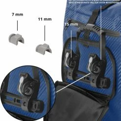 Dutch Mountains Enkele Fietstas | Rugzak | Sterke 100% Waterdicht | Fietstas, Schoudertas En Rugtas In 1 | 28 Liter | Blauw -Windgoo Shop 550x568 2