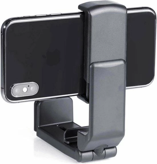 YONO Telefoonhouder Vliegtuig Universeel - Telefoonstandaard Bureau - Tafel - GSM Houder - Staander - 360 Graden Draaibaar - Zwart 3 YONO Telefoonhouder Vliegtuig Universeel - Telefoonstandaard Bureau - Tafel - GSM Houder - Staander - 360 Graden Draaibaar - Zwart - Afbeelding 3