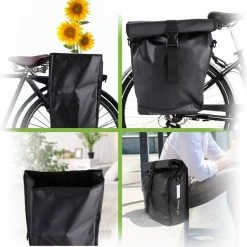Ekostar Enkele Fietstas - Rolltop - 19 Liter - E-Bikes - Zwart 20 Ekostar Enkele Fietstas - Rolltop - 19 Liter - E-Bikes - Zwart -Windgoo Shop 550x575 7