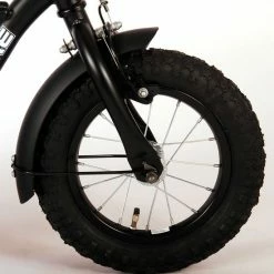 Volare Black Cruiser Kinderfiets - Jongens - 12 Inch - Zwart -Windgoo Shop 550x577