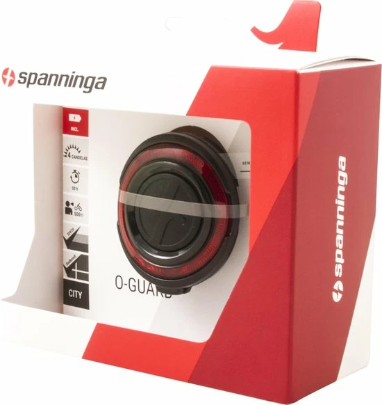 Spanninga O-Guard Fiets Achterlicht - Batterij 12 Spanninga O-Guard Fiets Achterlicht - Batterij - Afbeelding 12