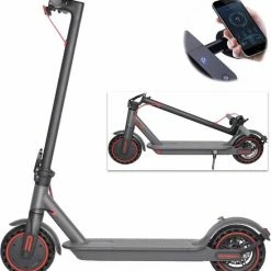 Comfort Inz - ES80 - Elektrische Opvouwbare Step - E Scooter - 10.5Ah Batterij - IOS Android APP Max. 31km/h