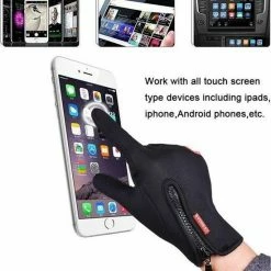 Been Fashion Buitensporten Wandelen Winterfietshandschoenen Voor Fietsen Dames Heren Windstopper Zachte Warme Handschoenen Outdoor Winter Sports Bicycle Bike Cycling Gloves - Roze M -Windgoo Shop 550x595 5