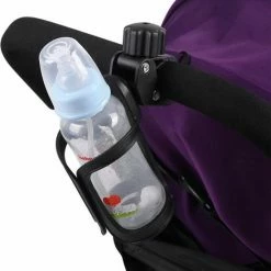 YONO Universele Bekerhouder Drinkfleshouder Kinderwagen Buggy En Fiets Bidonhouder Ook Geschikt Voor Joolz Zwart -Windgoo Shop 550x595 6