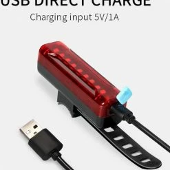 FIEZIO Fietsverlichting Set Oplaadbare USB Led Fietslamp Voor En Achter - Waterdicht - 3 Lichtstanden - 1500 Lumen -Windgoo Shop 550x598