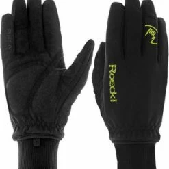 Roeckl Rax Fietshandschoenen - Maat 8 - Zwart/Geel -Windgoo Shop 550x598 7