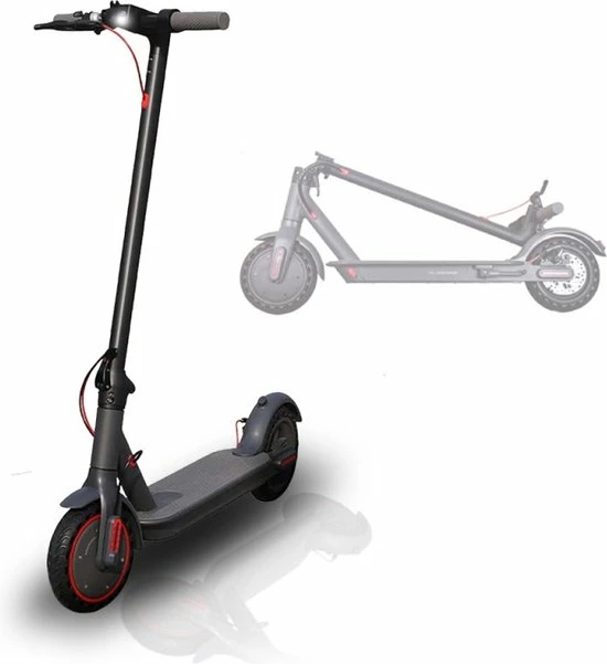 Kick&Move - Elektrische Step - E Scooter - Anti Lek Banden - 32 Km/u - App - LED Verlichting - Cruise Control - Schokbestendige Wielen - Anti Diefstal Optie 11 Kick&Move - Elektrische Step - E Scooter - Anti Lek Banden - 32 Km/u - App - LED Verlichting - Cruise Control - Schokbestendige Wielen - Anti Diefstal Optie - Afbeelding 11