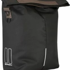 Basil City Fietsshopper - Enkele Fietstas - 16 Liter - Zwart -Windgoo Shop 550x606 1