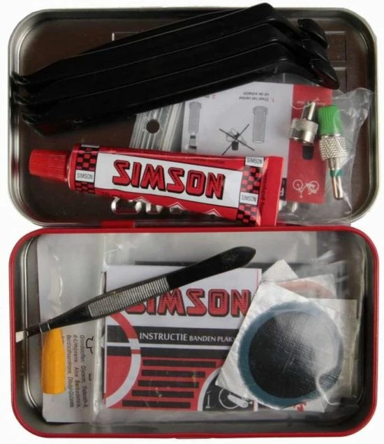 Simson Bandenreparatieset / Bandenplakset Compleet - Type Select T.b.v. Fiets - 23 Delig 5 Simson Bandenreparatieset / Bandenplakset Compleet - Type Select T.b.v. Fiets - 23 Delig - Afbeelding 5
