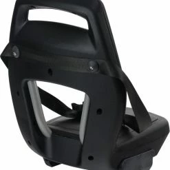 Qibbel 6+ Junior Fietsstoeltje Achter - Zwart - Inclusief Voetsteuntjes -Windgoo Shop 550x641