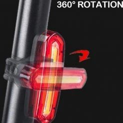 Merkloos Fietslamp - Achterlicht Rood - Oplaadbaar -Windgoo Shop 550x662