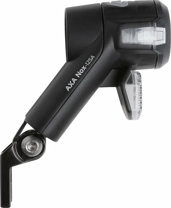 AXA Nox Sport 12 Lux - Fietslamp Voorlicht - LED Koplamp - Fietsverlichting Op Batterij - Auto/Off - Zwart 9 AXA Nox Sport 12 Lux - Fietslamp Voorlicht - LED Koplamp - Fietsverlichting Op Batterij - Auto/Off - Zwart - Afbeelding 9