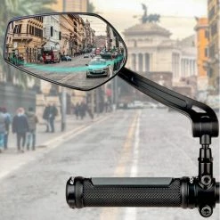 EasyDo Fietsspiegel Ebike Incl Grote Kijkhoek - Achteruitkijkspiegel - Links - 360 Verstelbaar - Multifunctioneel - Incl Inbussleutel -Windgoo Shop 550x674 2