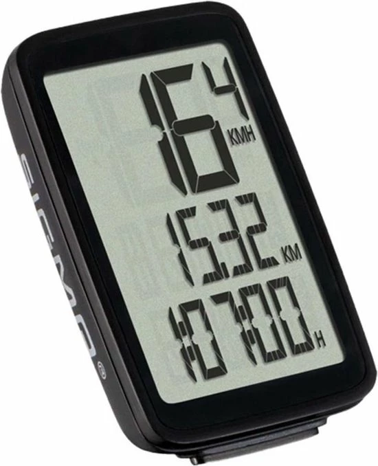 Sigma Fietscomputer Pure 1 - Zwart - Met Draad 5 Sigma Fietscomputer Pure 1 - Zwart - Met Draad - Afbeelding 5