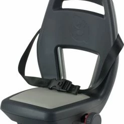 Qibbel 6+ Junior Fietsstoeltje Achter - Zwart - Inclusief Voetsteuntjes -Windgoo Shop 550x680