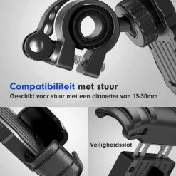 AG 150 Universele Telefoonhouder Fiets - Extreem Sterk - 360 Graden Rotatie - Ook Voor Scooter En Motor - Zwart- Anti Shock & Vibratie Ontwerp - Fietshouder Voor Smartphones - Telefoon - Gsm Houder Fiets - Iphone - Hoogste Kwaliteit 26 AG 150 Universele Telefoonhouder Fiets - Extreem Sterk - 360 Graden Rotatie - Ook Voor Scooter En Motor - Zwart- Anti Shock & Vibratie Ontwerp - Fietshouder Voor Smartphones - Telefoon - Gsm Houder Fiets - Iphone - Hoogste Kwaliteit -Windgoo Shop 550x685 3