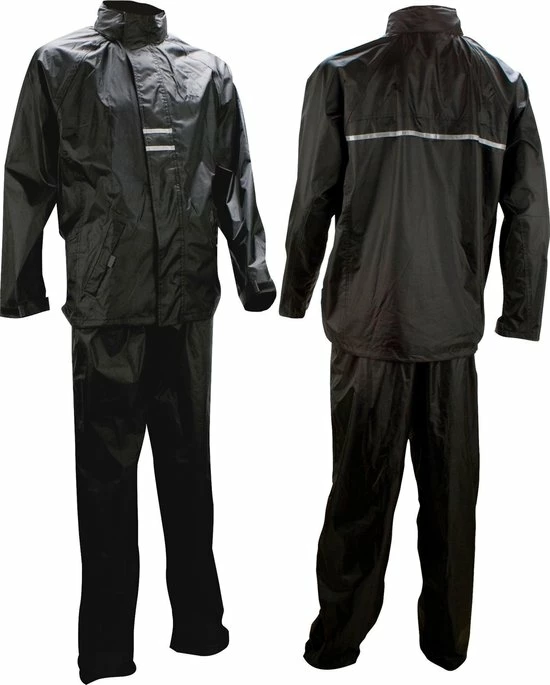 Ralka Regenpak - Senior - Zwart/Antraciet - M 1 Ralka Regenpak - Senior - Zwart/Antraciet - M