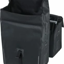Basil Urban Dry Dubbele Fietstas MIK - Zwart - 50 Liter -Windgoo Shop 550x703 2