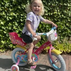 Volare Peppa Pig Kinderfiets - Meisjes - 12 Inch - Roze -Windgoo Shop 550x733 15