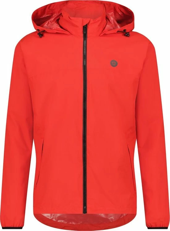 AGU GO Regenpak Essential Unisex - Rood - M - Dames & Heren - Waterdicht & Ademend 2 AGU GO Regenpak Essential Unisex - Rood - M - Dames & Heren - Waterdicht & Ademend - Afbeelding 2