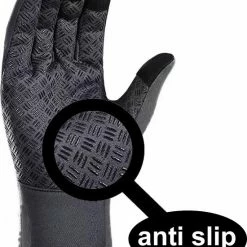 LuxeRoyal Fietshandschoenen Winter - Sport Handschoenen Met Rits - Touchscreen Telefoon - Anti Slip Gloves - Heren / Dames - Maat M - Donker Grijs -Windgoo Shop 550x749 3
