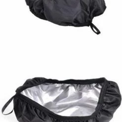 FSW-Products - 1 Stuk - Zadelhoes - Dubbelzijdige Coating - Waterdichte Zadelhoes - Fietszadelhoes - Zadeldekje - Zadeldek - Regenhoes - Cover Voor Zadel Tegen Regen - Zadelhoesbescherming - Regenhoes Zadel - Fietsaccessoires - Zwart - Zadelcover