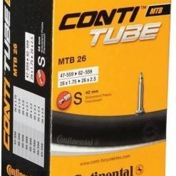 Continental Binnenband Mtb 26 X1.75-2.50 (47/62-559) Fv 42 Mm Zwart -Windgoo Shop 550x784 4