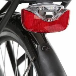 AXA - Omega - Fiets Achterlicht - LED Fietsverlichting Op Batterij – Auto On/off Systeem - 50-80 Mm - Rood -Windgoo Shop 550x786