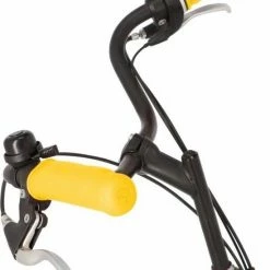 MyAddOn MyVeloGrips Ergonomische Handvatovertrek Voor Fietsgrepen Van Silicone Tegen Slapende Handen Tijdens Het Fietsen, Handvatovertrek Voor Alle Fietsengrepen, Handvathoes 2st. Geel 21x6,5x9cm