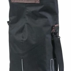 Basil City Fietsshopper - Enkele Fietstas - 16 Liter - Zwart -Windgoo Shop 550x824