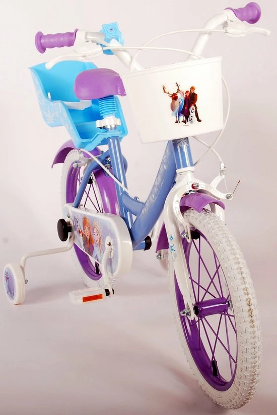 Disney Frozen 2 Kinderfiets - Meisjes - 16 Inch - Blauw - Twee Handremmen 9 Disney Frozen 2 Kinderfiets - Meisjes - 16 Inch - Blauw - Twee Handremmen - Afbeelding 9